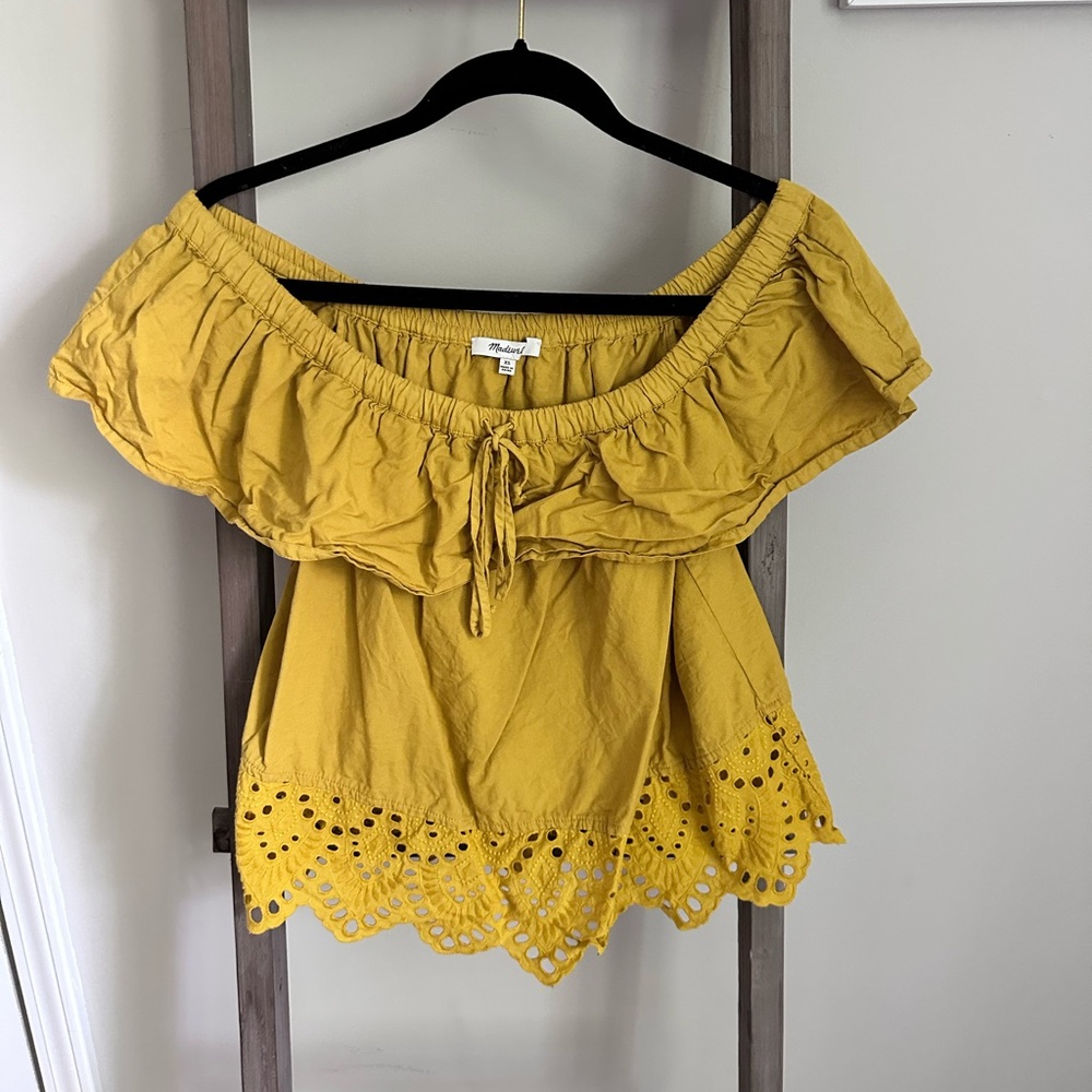 Madewell Off the Shoulder Top